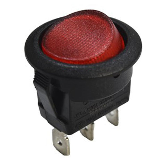 Electus Rocker Switch Illuminated Red 12V SK0906_2