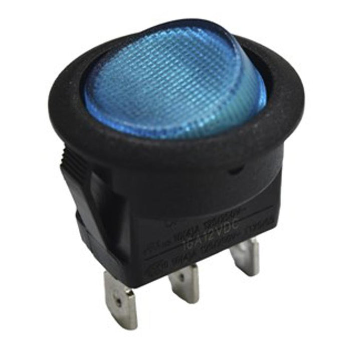 Electus Rocker Switch Illuminated Blue 12V SK0908_2