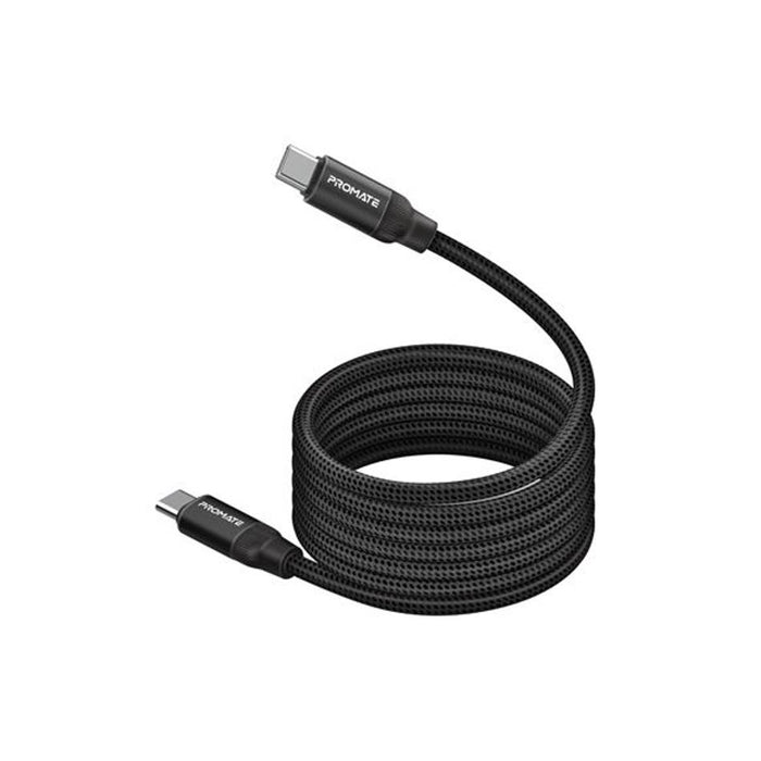 Promate 1.2M Usb-C To Usb-C Cable SPRINGY.BLK