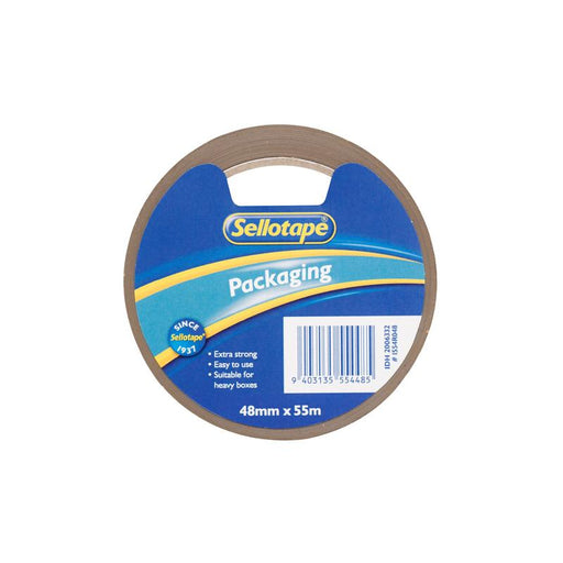 Sellotape 1554R Vinyl Brown 48mmx55m 2006332_1