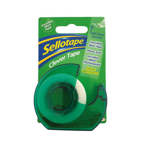 Sellotape Clever Tape on Dispenser 18mmx25m 1766010_1