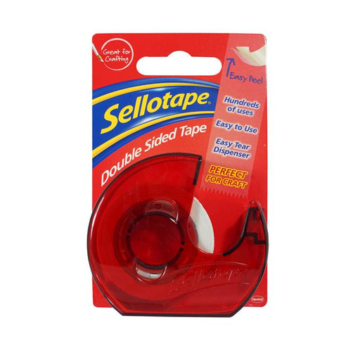 Sellotape Double Sided On Dispenser 15mm x5m 1766008_1