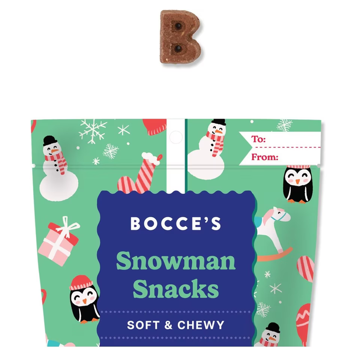 Snowman Snacks Chicken & Pumpkin | Bocce's Bakery 3