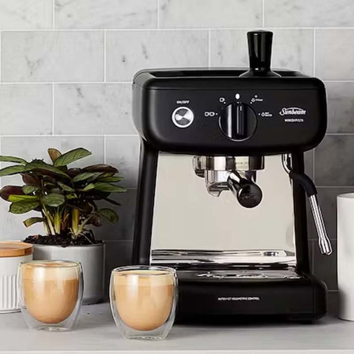 Sunbeam Mini Barista Espresso Machine Black EM4300K_4