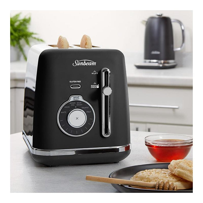 Sunbeam Alinea Select 2 Slice Toaster Black TA2820K_2