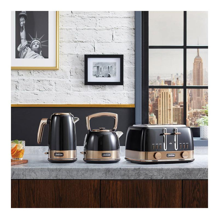 Sunbeam New York 4 Slice Toaster Black Bronze TA4440KB_12