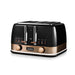Sunbeam New York 4 Slice Toaster Black Bronze TA4440KB_15
