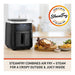 Sunbeam SteamFry Air Fryer + Steam AFP4600BK_2
