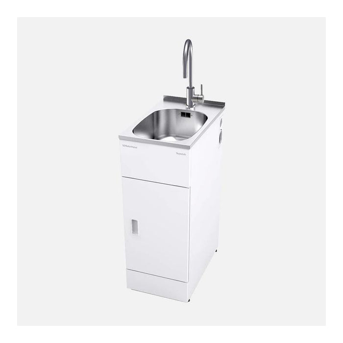 Supertub Series x, Slim, Door Model, with S/S Gooseneck Tap - STSLIMTAPX_1