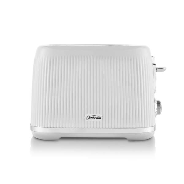Sunbeam Brightside 2 Slice Toaster White TAP1002WH