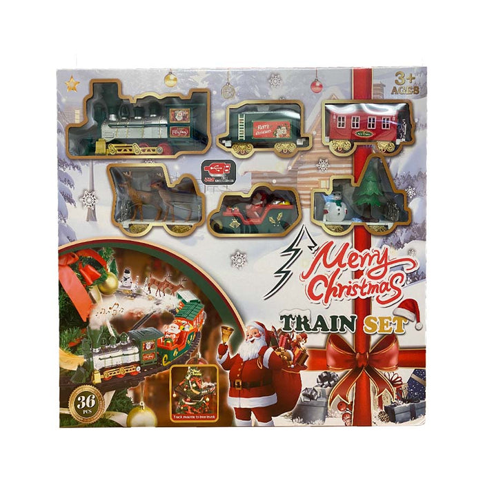 Merry Christmas Train Set