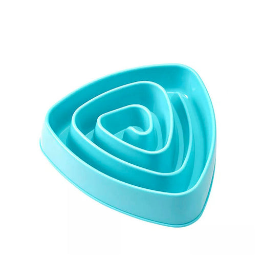 PetBrands Triangle Spiral Slow Feeder Dog Bowl 3