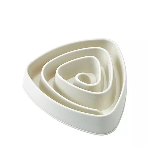 PetBrands Triangle Spiral Slow Feeder Dog Bowl 4