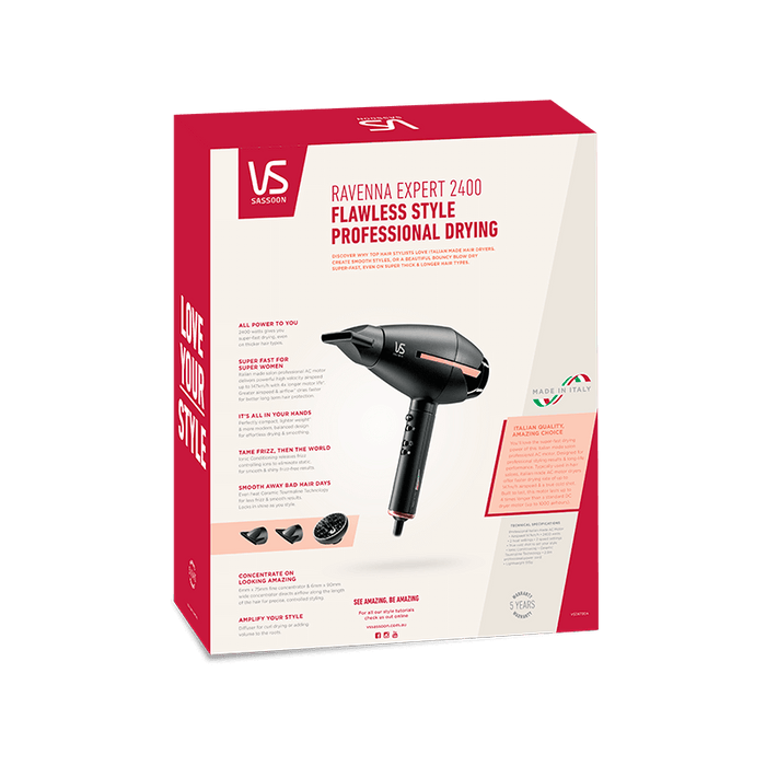 VS Sassoon Ravena Expert Hair Dryer VSD6730A