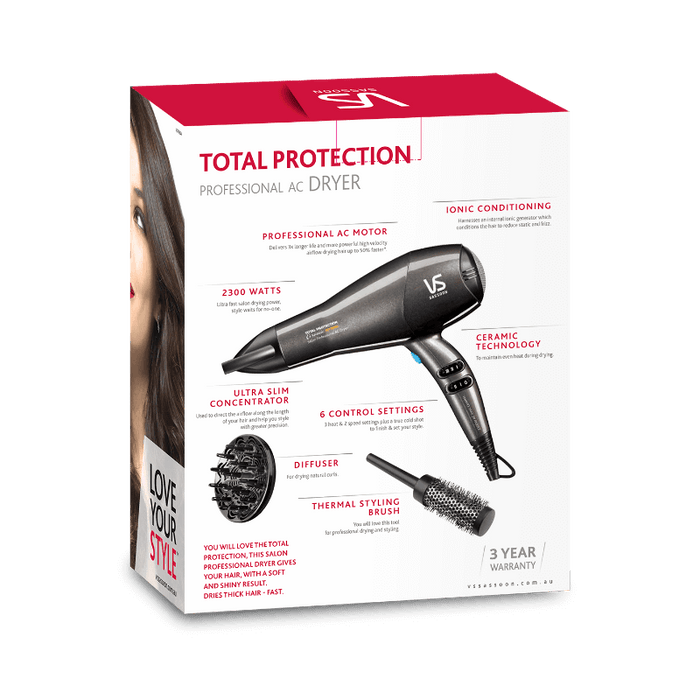 VS Sassoon Total protection Professional Hair Dryer VSP420A