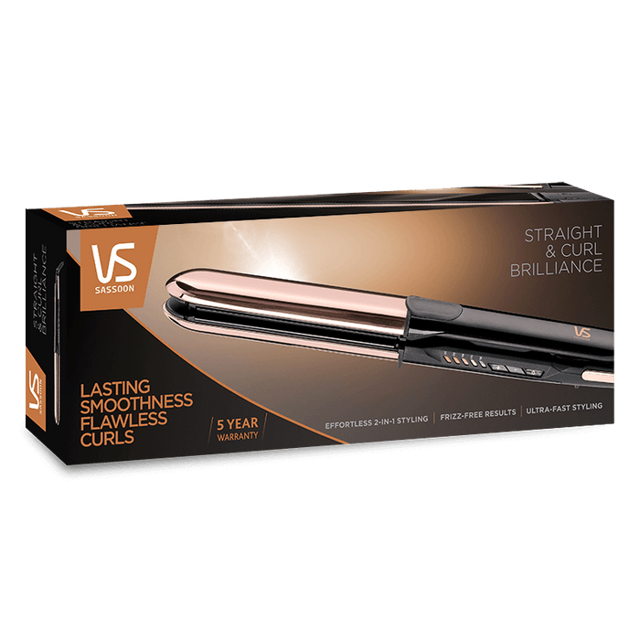 VS Sassoon Straight & Curl Styler VSS481A