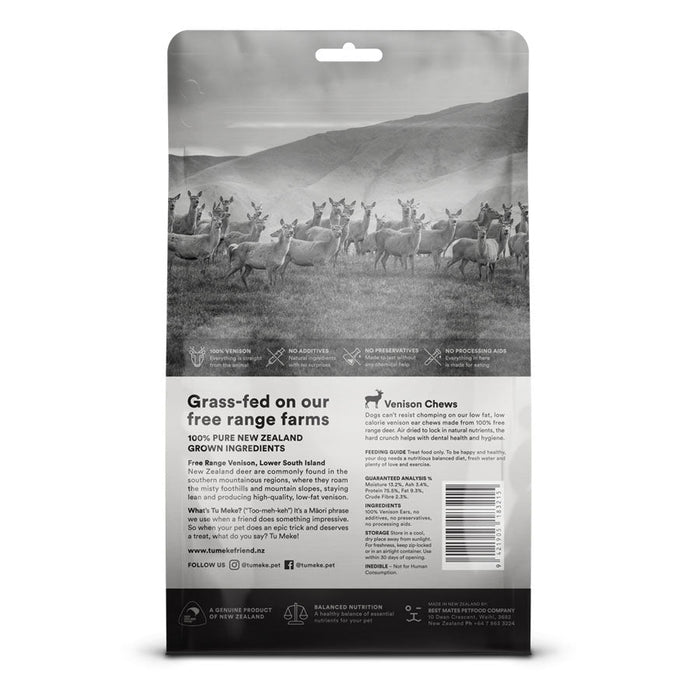 Venison Chews - Air Dried Dog Food | Tu Meke Friend 2