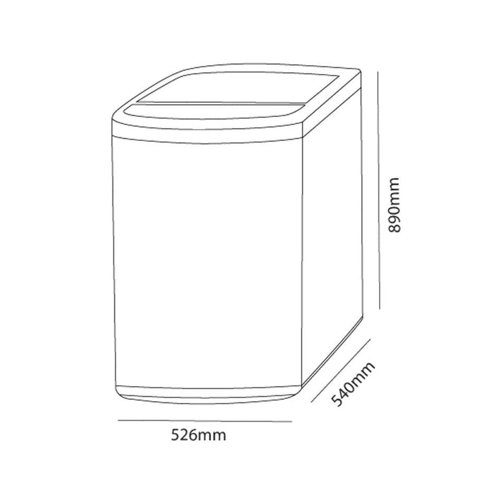 Parmco 6KG Top Loader Washing Machine WM6WT, White_7