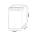 Parmco 6KG Top Loader Washing Machine WM6WT, White_7