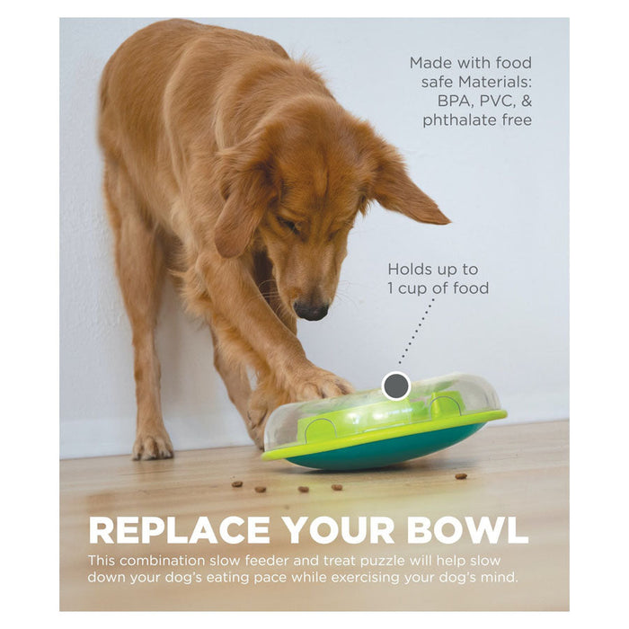 Nina Ottosson Wobble Bowl Interactive Treat Puzzle Dog Toy 2