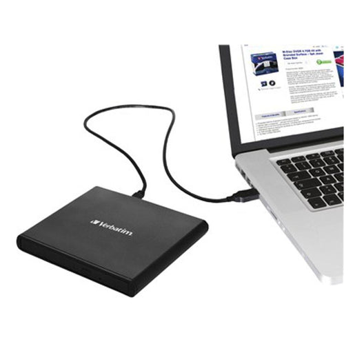 Electus External Slimline Mobile Cd/Dvd Writer Usb 2.0 Black XC4010_1