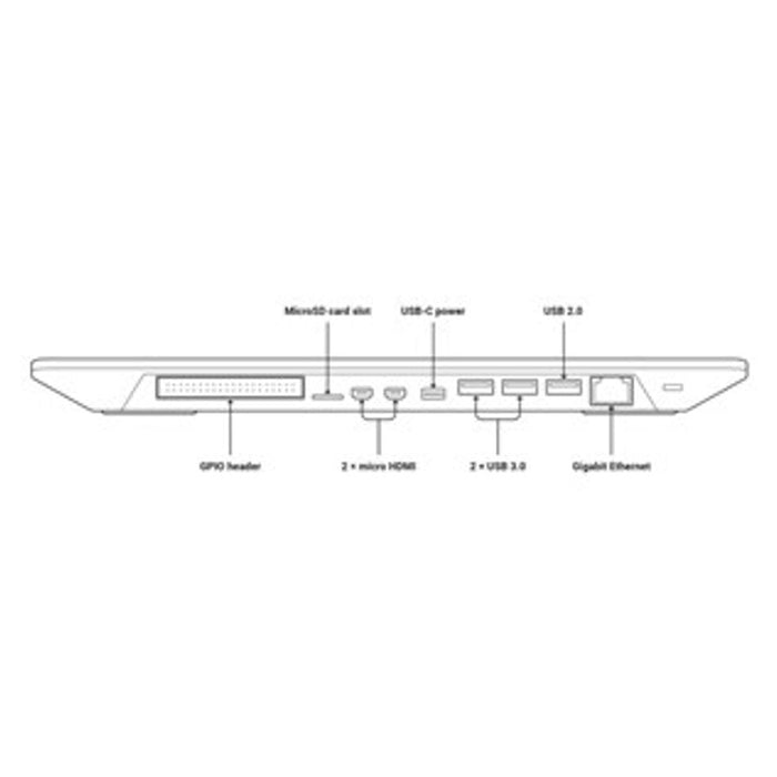 Raspberry Pi 400 Keyboard Desktop Computer XC9115