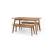 Furniture By Design Reeves Dining Table 150 (Smoked Oak) XINRETAB15_3
