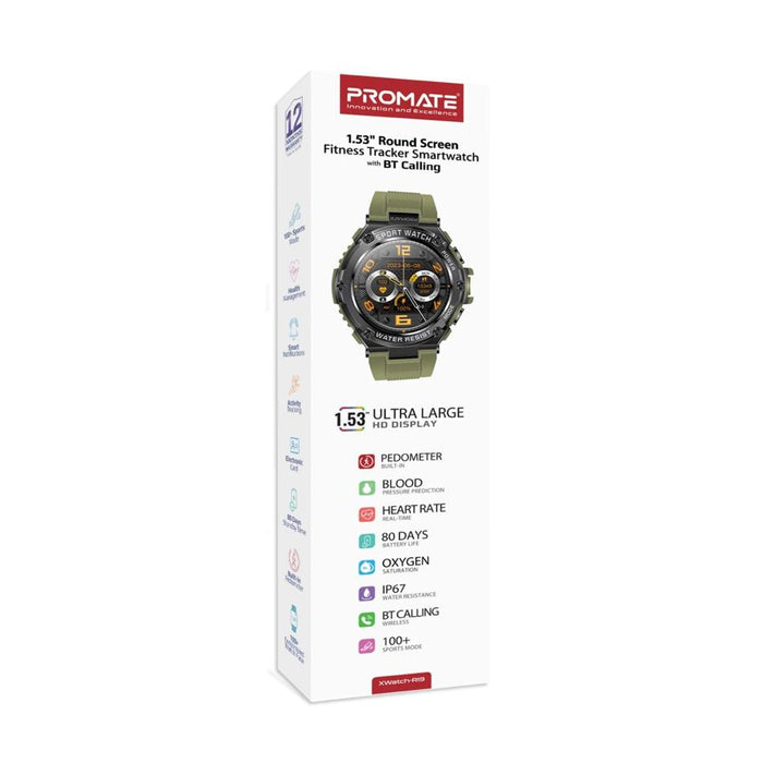 Promate Ip67 Sport Watch XWATCH-R19.MNG