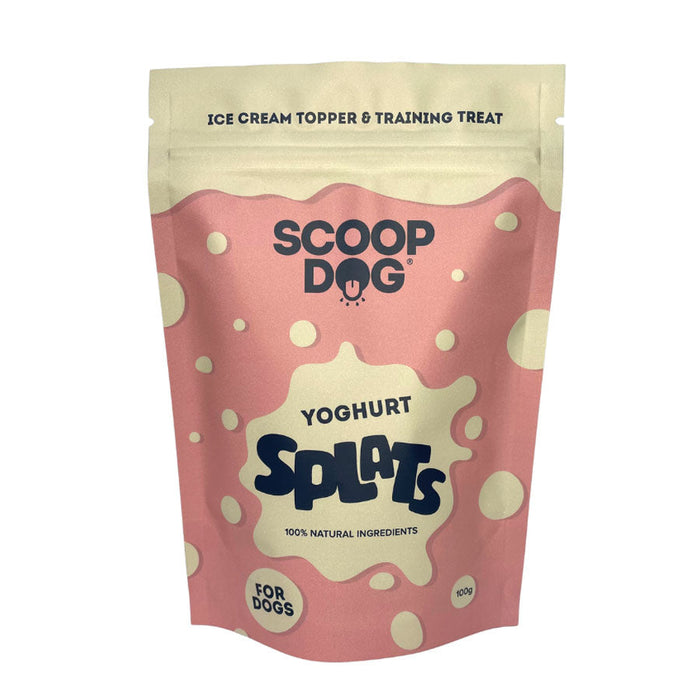 Yoghurt Splats Dog Treats | Scoop Dog 1