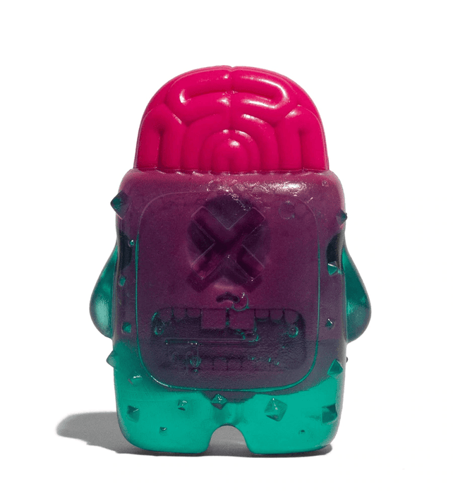 Teddys source 8768175636694 image 1: ZeeDog Brain Dead chew toy with brains on top
