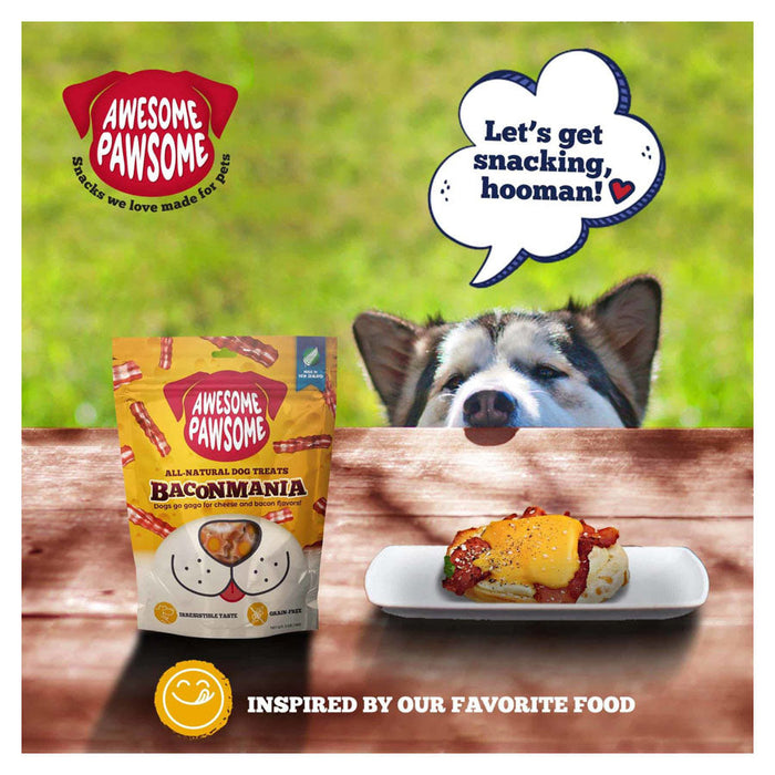 Awesome Pawsome Baconmania Dog Treats 3