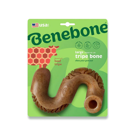 Benebone Tripe Beef Bone Chew Toy 5