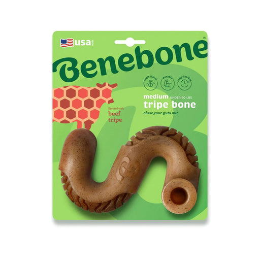 Benebone Tripe Beef Bone Chew Toy 7