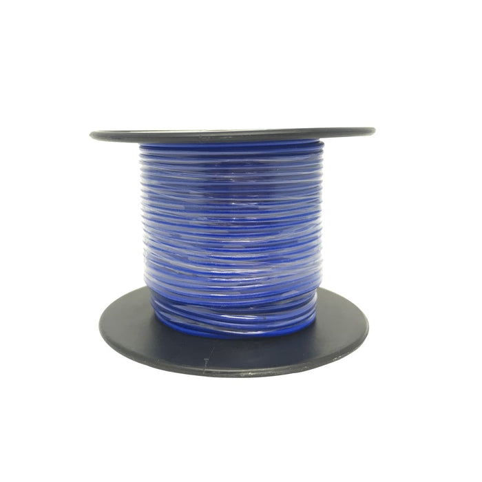 Blue Light Duty Hook-up Wire - 25m - Folders