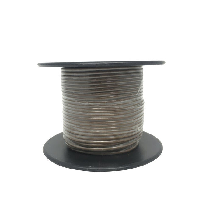 Brown Light Duty Hook-up Wire - 25m - Folders