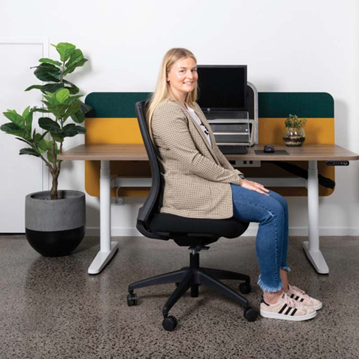 Buro Mentor Upholstered Nylon Office Chair 5