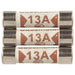 Ceramic Fuse 6 x 25mm 13A Fast Blow - Folders