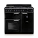 Falcon NGC Classic Deluxe 100cm Dual Fuel Range Cooker — Gloss Black / Chrome