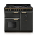 Falcon NGC Classic Deluxe 100cm Dual Fuel Range Cooker — Slate / Antique Brass