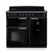 Falcon NGC Classic Deluxe 100cm Induction Range Cooker — Gloss Black / Chrome