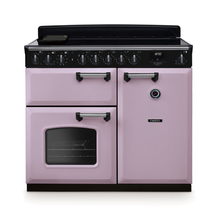 Falcon NGC Classic Deluxe 100cm Induction Range Cooker — Heather / Chrome