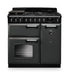 Falcon NGC Classic Deluxe 90cm Dual Fuel Range Cooker — Slate / Chrome