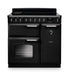 Falcon NGC Classic Deluxe 90cm Induction Range Cooker — Charcoal Black / Chrome