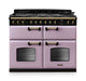 Falcon NGC Classic Deluxe 110cm Dual Fuel Range Cooker with Slow Cook Oven — Heather / Antique Brass