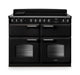 Falcon NGC Classic Deluxe 110cm Induction Range Cooker with Slow Cook Oven — Charcoal Black / Chrome