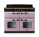 Falcon NGC Classic Deluxe 110cm Induction Range Cooker with Slow Cook Oven — Heather / Antique Brass
