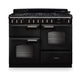 Falcon NGC Classic Deluxe 110cm Dual Fuel Range Cooker with Proving Drawer — Charcoal Black / Chrome