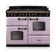 Falcon NGC Classic Deluxe 110cm Dual Fuel Range Cooker with Proving Drawer — Heather / Antique Brass