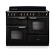 Falcon NGC Classic Deluxe 110cm Induction Range Cooker with Proving Drawer — Charcoal Black / Chrome
