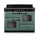 Falcon NGC Classic Deluxe 110cm Induction Range Cooker with Proving Drawer — Mineral Green / Chrome